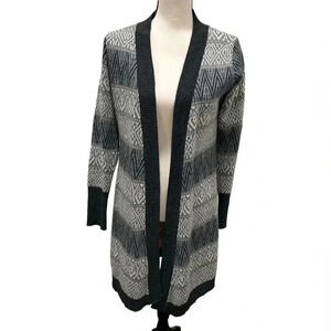 Berretti open front long cardigan